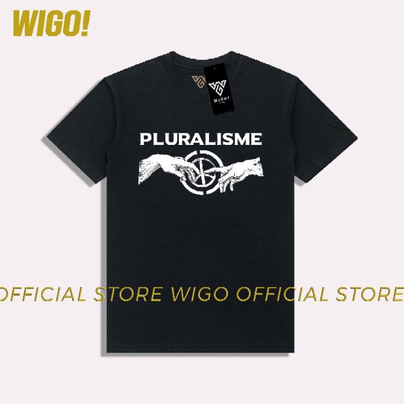 Wigo Official Store Original Tshirt Kaos Pluralisme