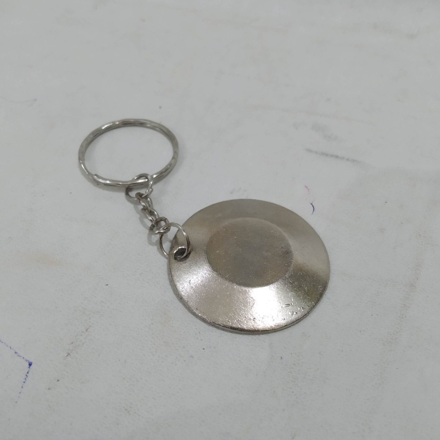 Key Chain Gantungan Kunci Ganci perkakas rumah tangga piring bulat dramashop