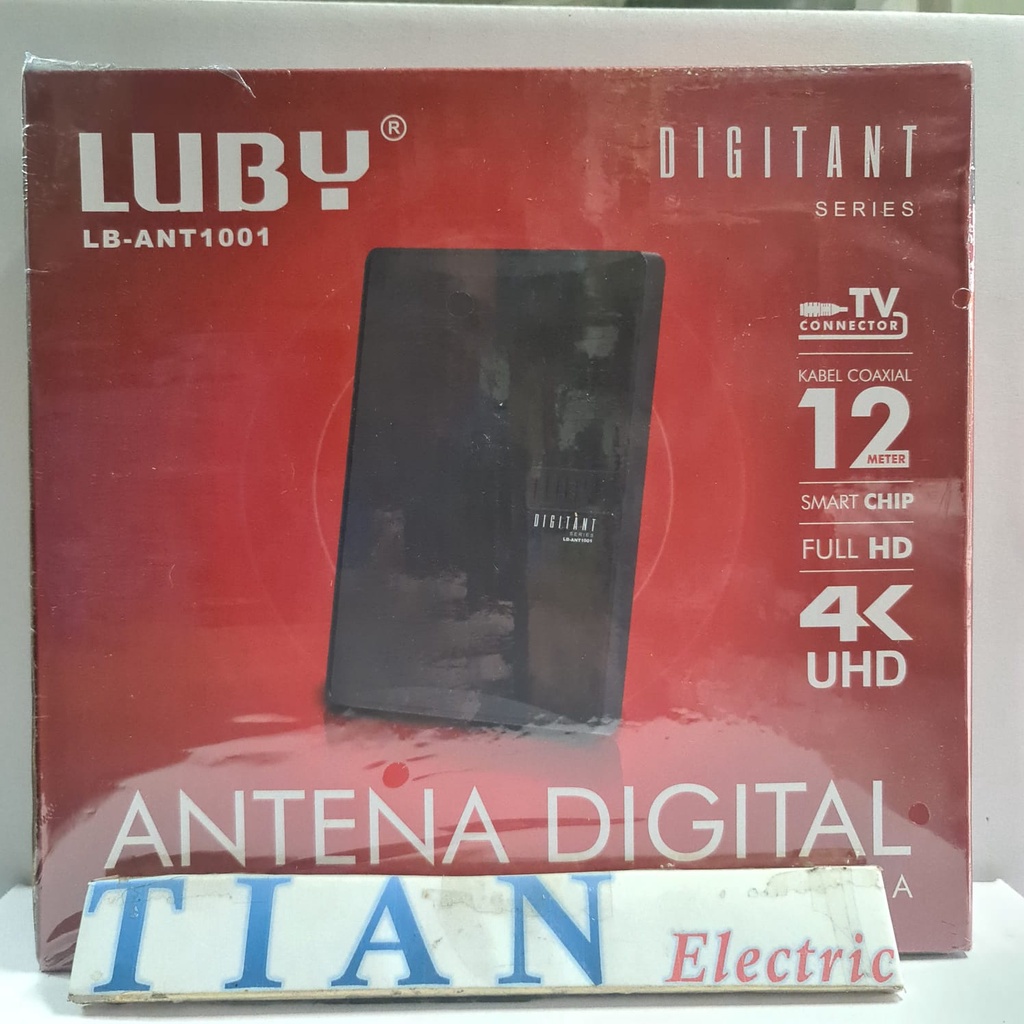 LUBY LB-ANT1001 Antena TV Digital Indoor &amp; Outdoor