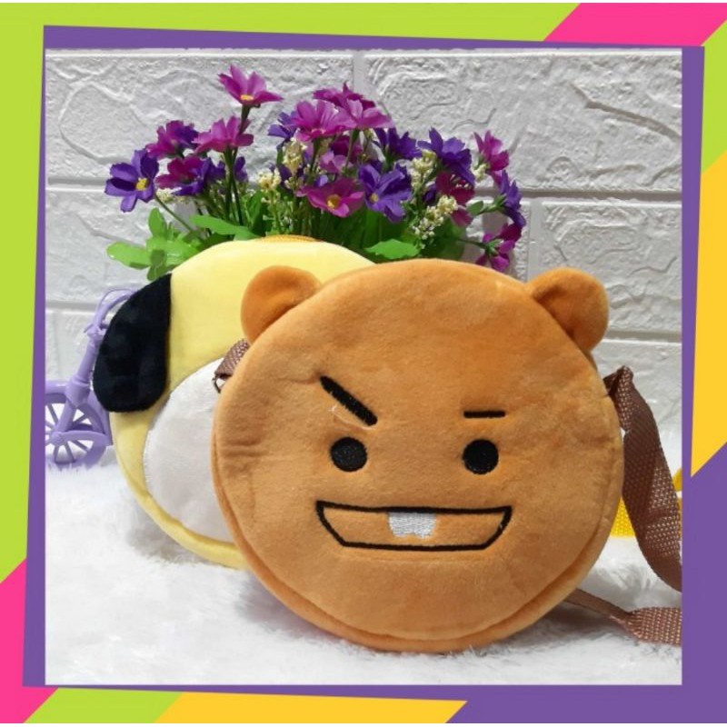 TAS SELEMPANG ANAK BT21