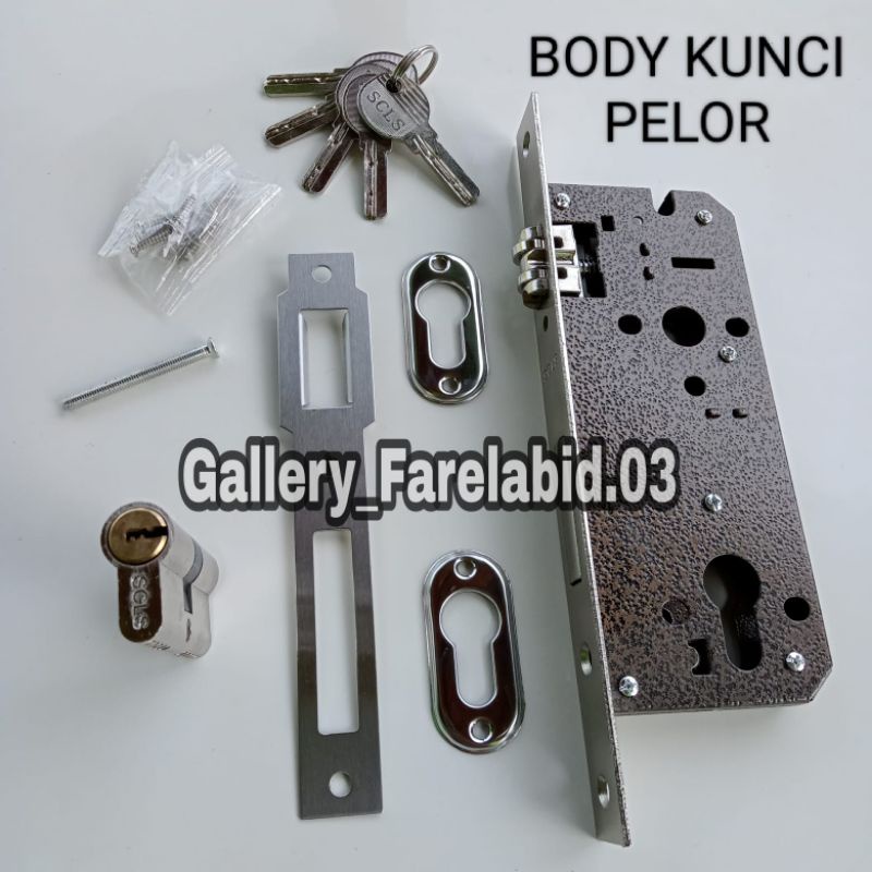 Body Kunci Pintu Rumah Bodi Pelor 24 Cm Pintu Kupu Tarung Kamar Dapur Pintu Utama Rumah Modern Minimalis