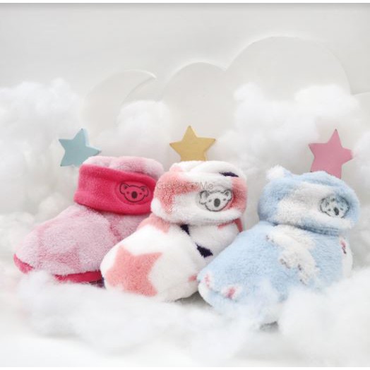 CUDDLEME Fitted Baby Booties | Sepatu Bayi | Kaos kaki bayi Cuddle Me