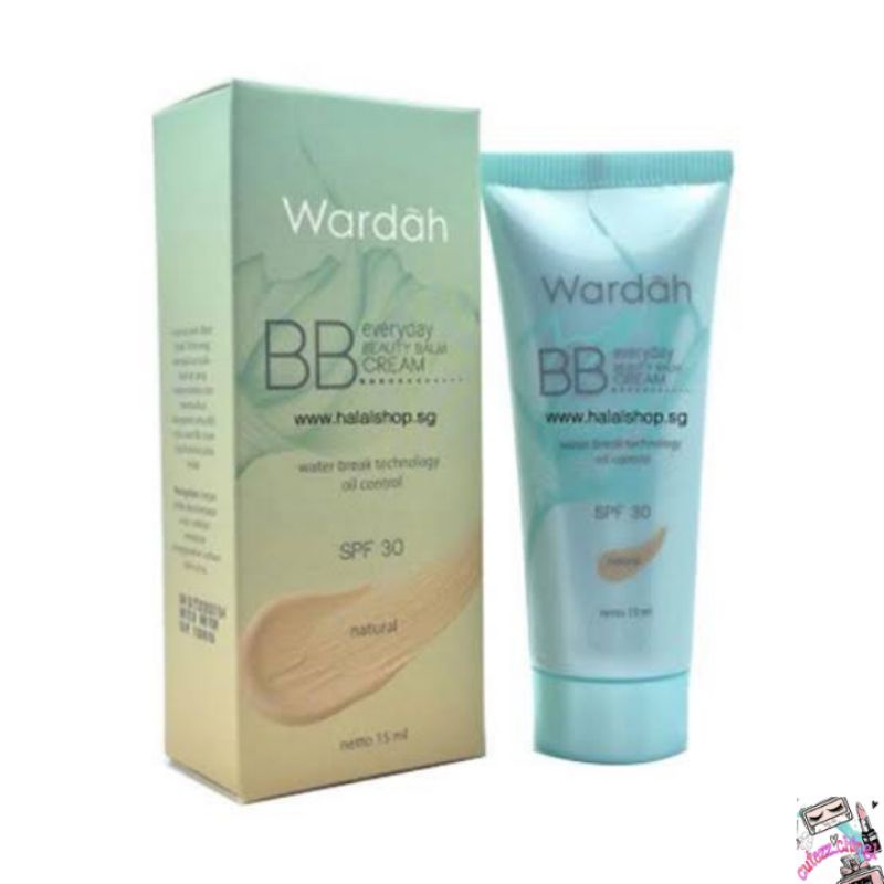 ☃️Cutezz_Ching1☃️Wardah Everyday BB Cream 15ml - BB Cream