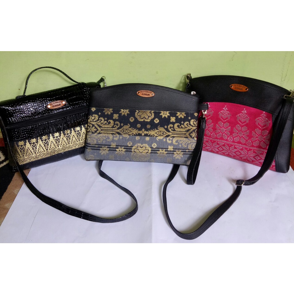 Tas motif songket silungkang