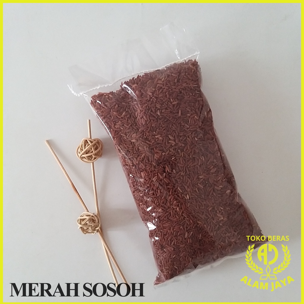 

BERAS MERAH SUPER SOSOH PREMIUM - BROWN RICE PREMIUM - 1 KG