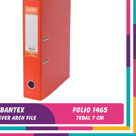 

➲ BANTEX PP LEVER ARCH FILE 1465 / ORDNER BANTEX PP FOLIO 1465 - Orange ▼