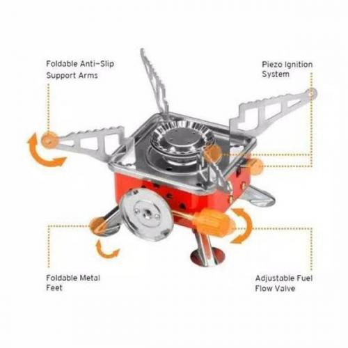 Kompor Camping Kotak Matougui KP8302 Portable Gas Stove