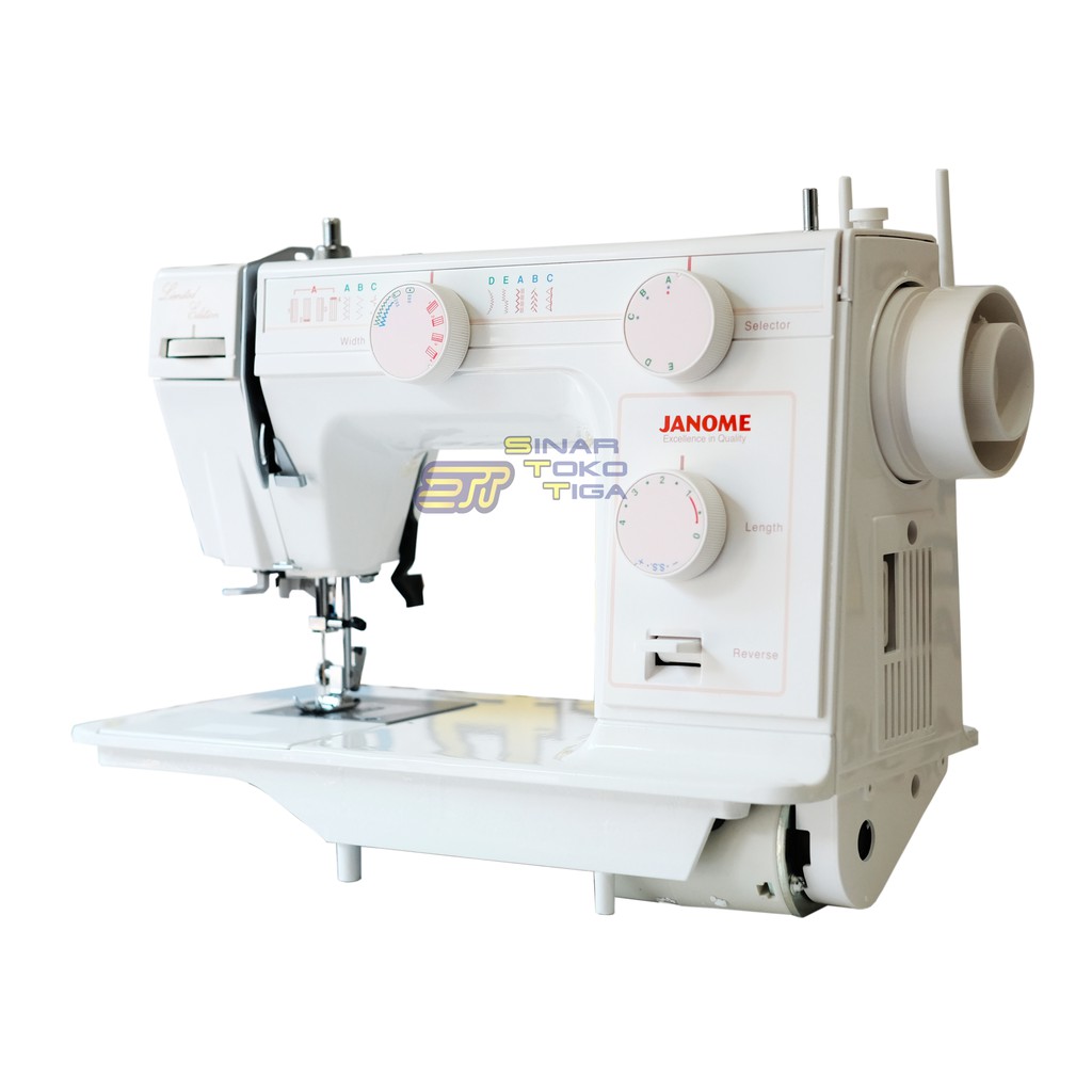 Janome NS 7210 Mesin Jahit Semi Portabel FLATBED Bodi Besi