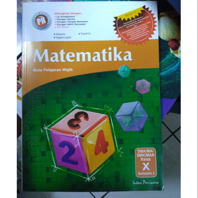 Buku Pr Matematika Wajib Kelas X Smt 2 Shopee Indonesia