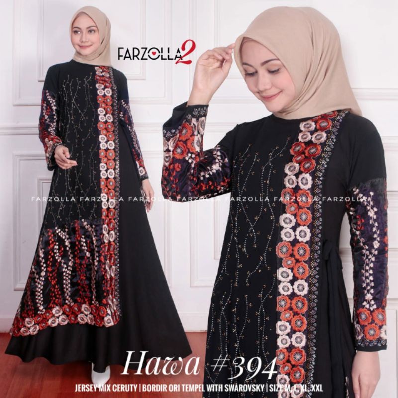 hawa 394 Gamis Abaya Dress Farzolla2