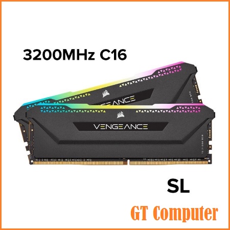 CORSAIR VENGEANCE RGB PRO SL 16GB (2x8GB) 3200MHz C16 CMH16GX4M2Z3200C16