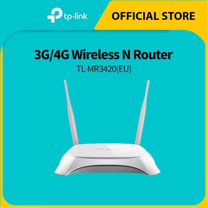 TP-Link TL-MR3420 3G/4G Sharing Wireless N Router 300Mbps