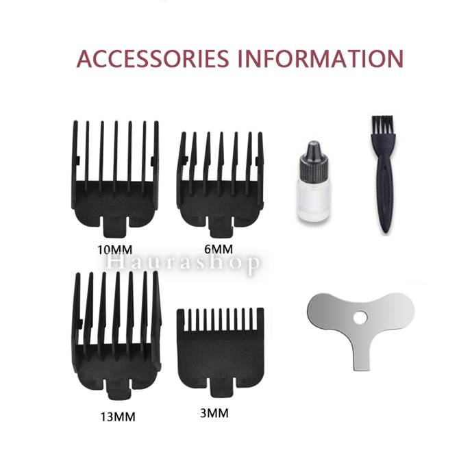 Alat Cukur Rambut Listrik Original WAER WA-8808 / Hair Clipper WAER 8808 Serupa Wahl