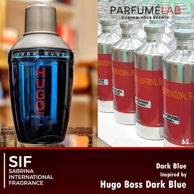 100ML Bibit Parfum Dark Blue By SIF Made In France | Bibit Parfum Hugo Boss Dark Blue 100ML