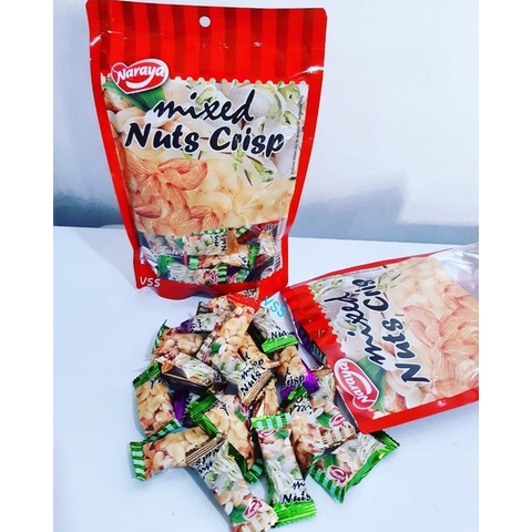 

Permen Imlek Teng Teng Kacang Naraya Mixed Nuts Nut Crisp 200gr /Peanut Candy Ting Ting Enting Enting