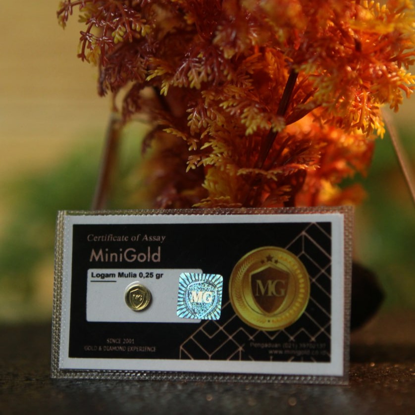 Mini Gold 0,25 Gram Original (Black Series)