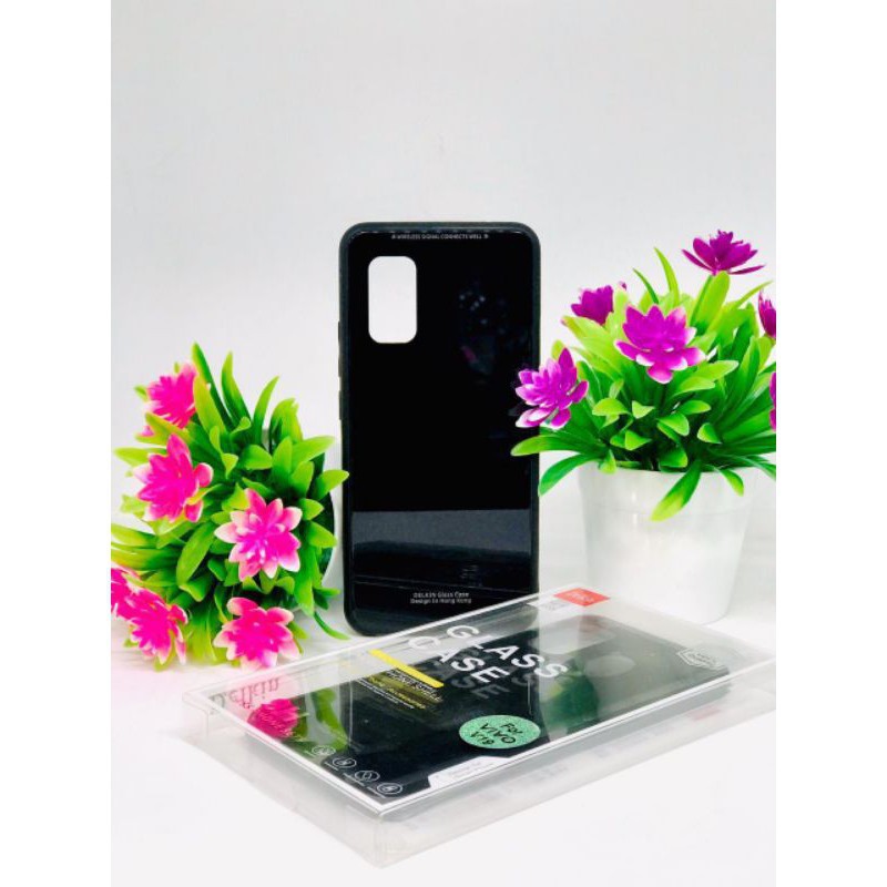 XIAOMI 6X/XIAOMI 8 SE/XIAOMI 8 LITE/MI MAX 3 GLASS CASE DELKIN WARNA RANDOM (GROSIR)