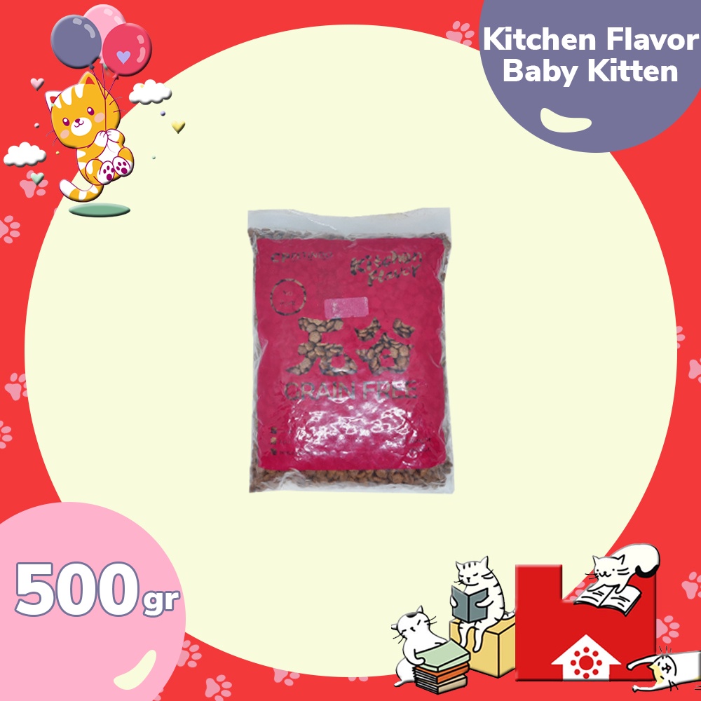 Kitchen Flavor Baby Kitten 500gr Makanan Kucing