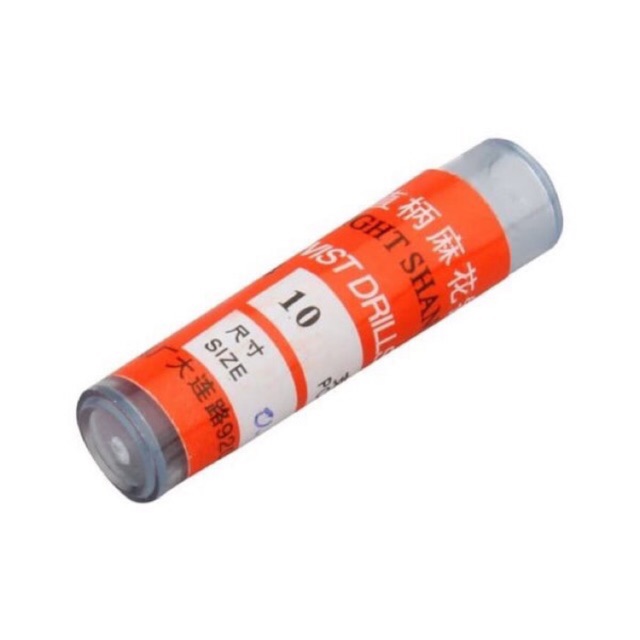 Mata Bor Mini HSS 0.8 mm 10 Pcs - Bor Tangan Mini Drill Twist Bits PCB