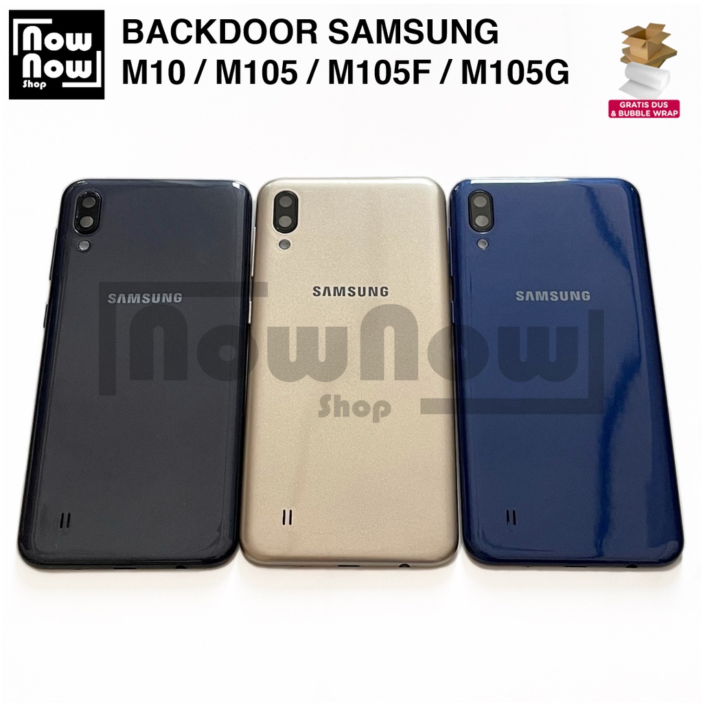 Backdoor Tutup Belakang Baterai Backcover Back Casing Housing Samsung Galaxy M10 M105 M105F M105G Cover Belakang SM-M105F SM-M105G SM-M105Y SM-M105M