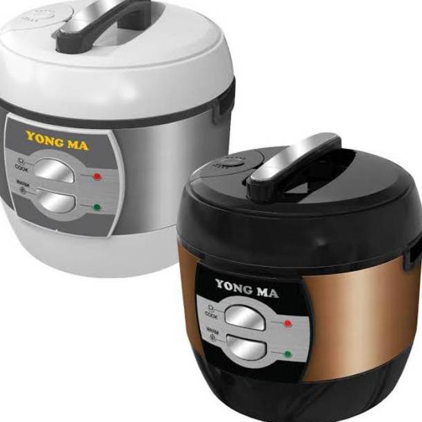 Magic Com / Rice Cooker Yongma YMC 703 Kapasitas 2 Liter Stainless