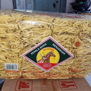 

Mie Pangsit ( lebar ) cap Kuda Menjangan ( 2 kg )