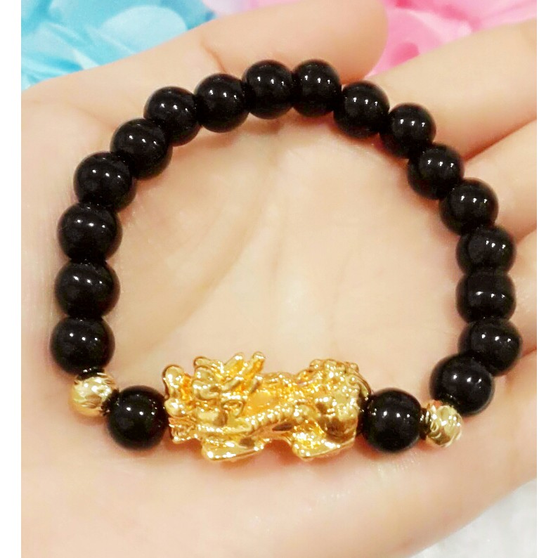 Gelang Naga Emas Batu Etnik Bulat Hitam Vintage Perhiasan Gelang Naga Emas Batu Etnik Bulat Hitam Vintage Perhiasan