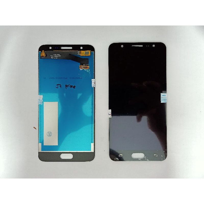 LCD J7 PRIME ORI BLACK DAN WHITE