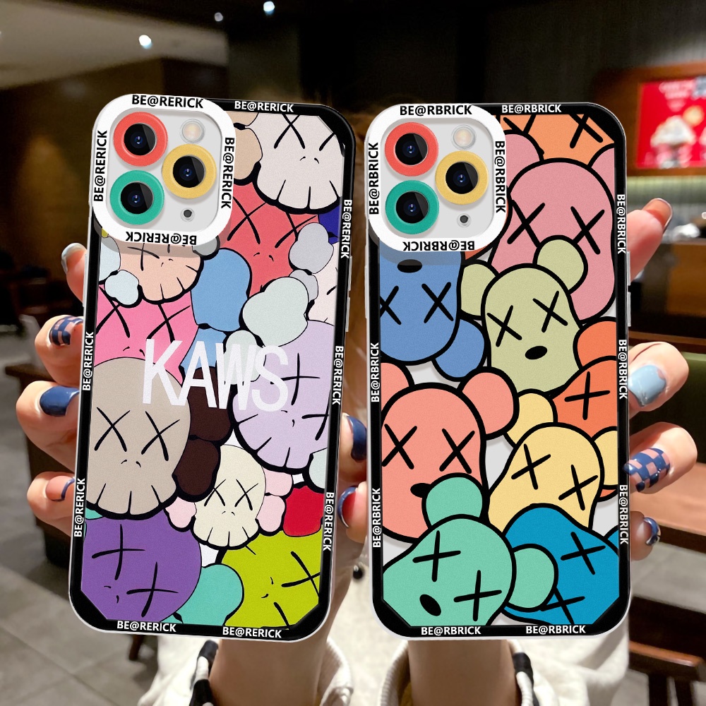 Soft Case TPU Transparan Motif Kartun Angel Eye Untuk iPhone 11 12 13 Pro Max X XR XS Max 13 12 Mini 7 8 Plus SE 2020 SE 2022