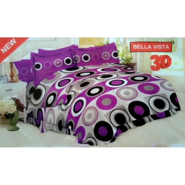 Bedcover Bonita Bella Vista 180x200 Shopee Indonesia