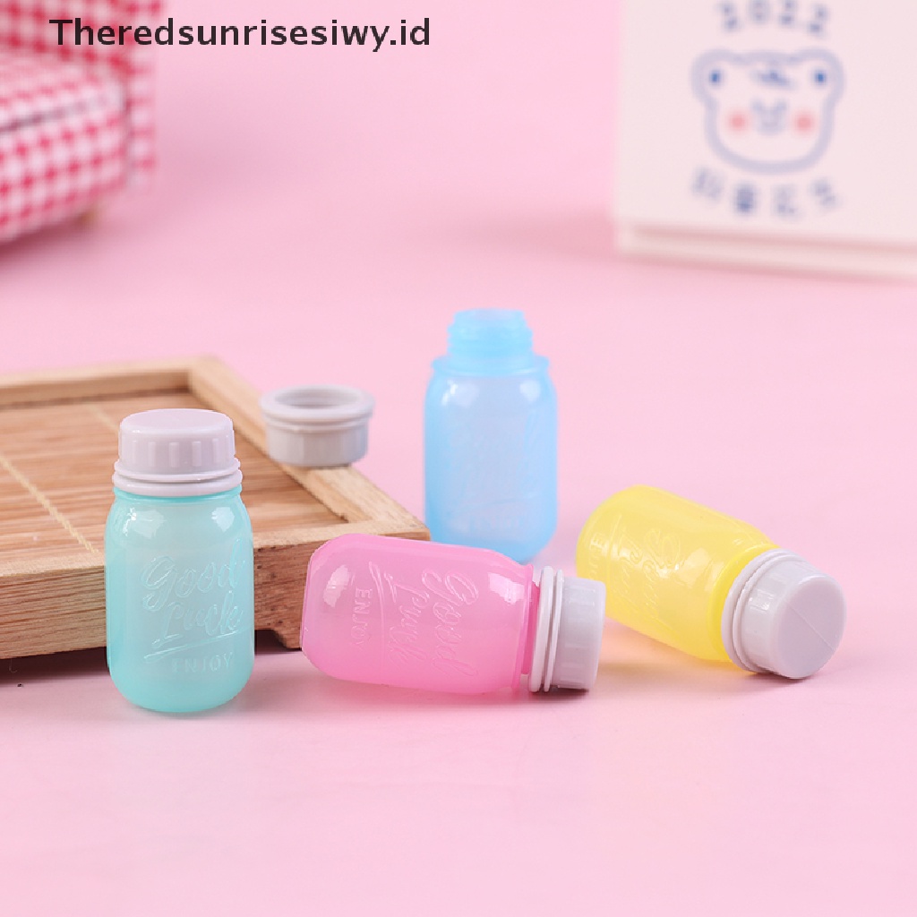 # Alat Rumah Tangga # 4 Pcs Botol Wadah Saus Tomat Salad Mini Portabel