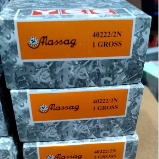 Hak Celana Merek YEE / Kancing HAK MASSAG / HAK Jahit 144set kancing