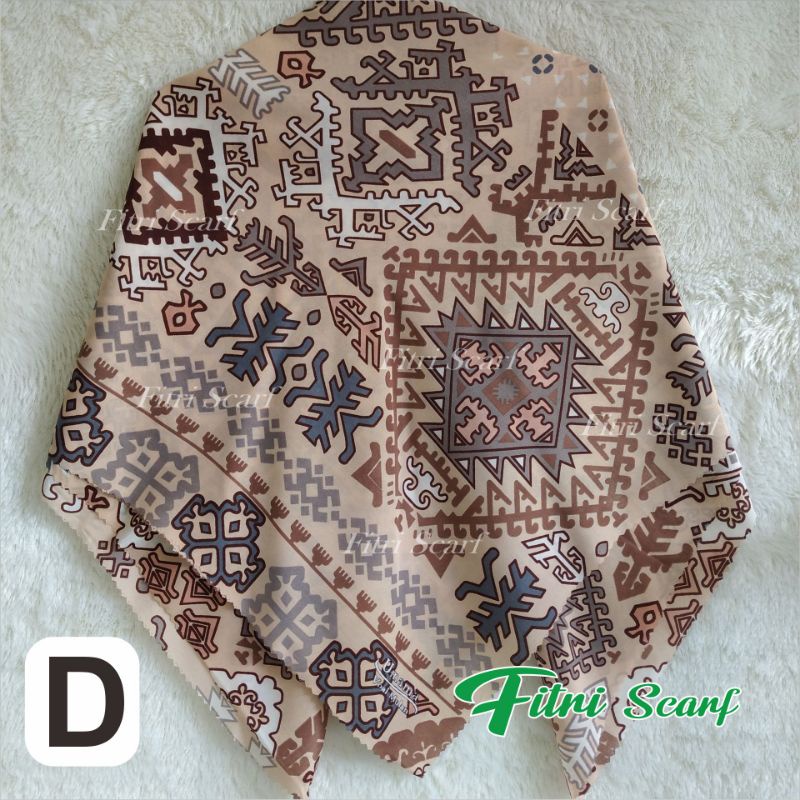 Jilbab PILIH WARNA UMAMA LASER VOAL NARITA hijab motif krudung segiempat motif umama scarf D 2-D