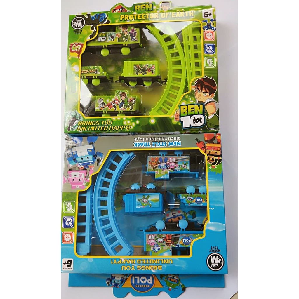 Mainan Train Set - Kereta Api Mainan - Warna untuk Boy dan Girl