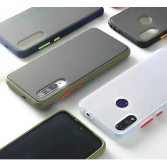 Samsung A02 / A02s / A12 Case Matte Colored Frosted Aero Biasa
