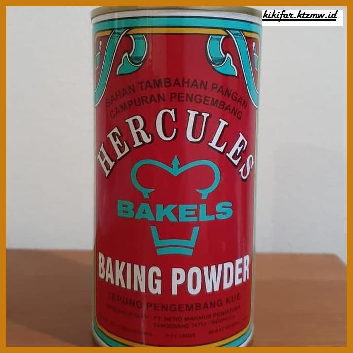 

Redwop-Gnikab- Hercules Baking Powder Tepung Pengembang Kue 450 Gr -Hallall.
