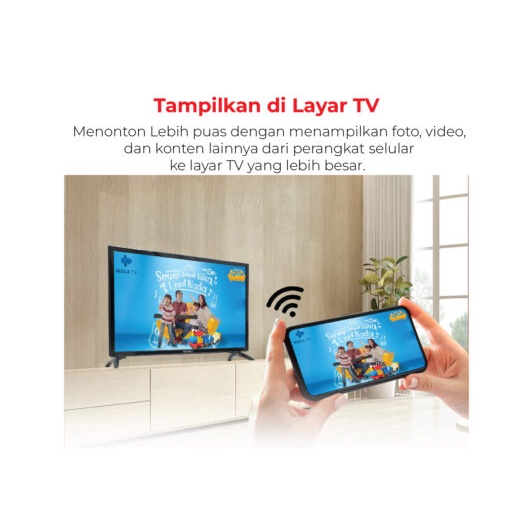 LED TV POLYTRON PLD 32MV1859 32 INCH EASY SMART MOLA