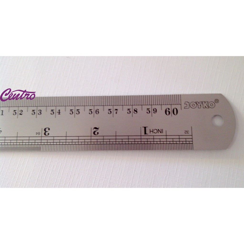 

Joyko Penggaris Besi 60cm Stainless Steel Ruler 60 cm RL-60ST