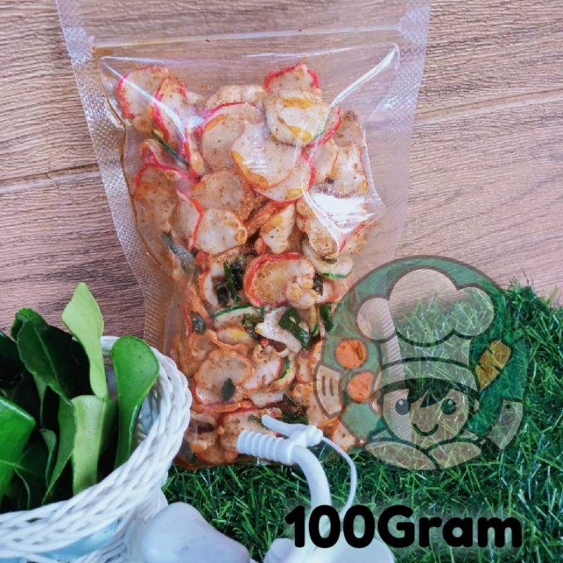 

cemilan KERUPUK BAWANG KEMPLANG DAUN JERUK 100gram