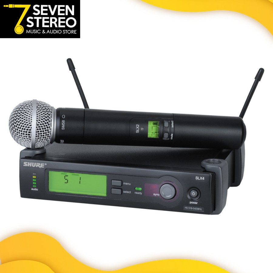 Shure SLXD24/SM58 Handheld Mic Wireless System