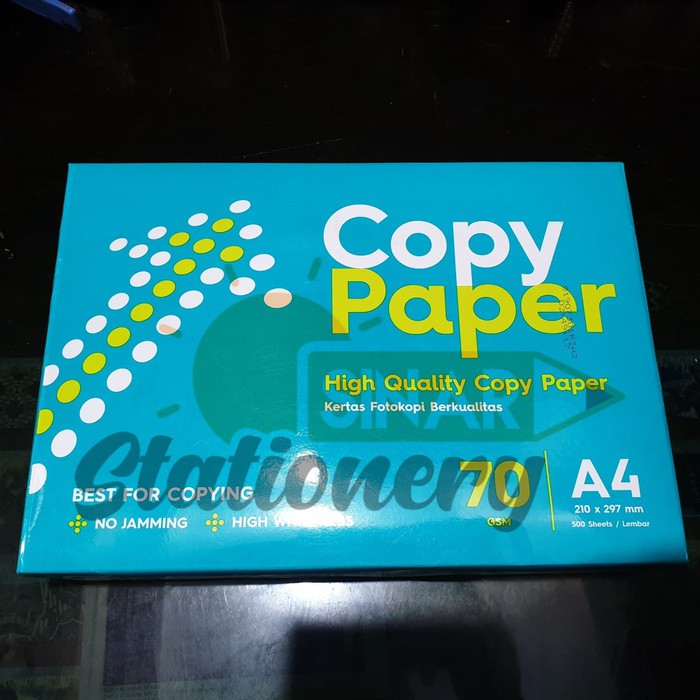 

Order Langsung Kertas hvs a4 70gr copy paper Berkualitas