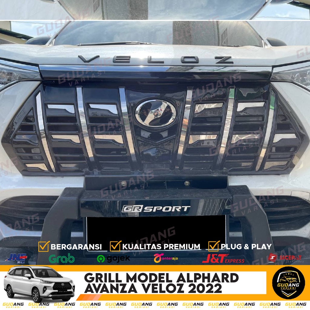 Grill Avanza Veloz 2022 Model Alphard