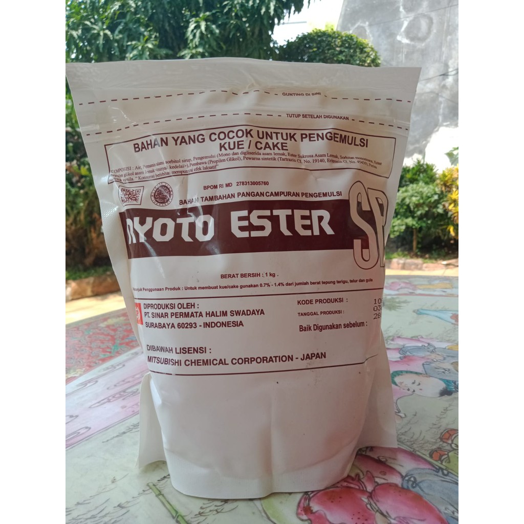 

Emulsifier / Pengembang / Pelembut Kue SP Ryoto Ester 1 KG