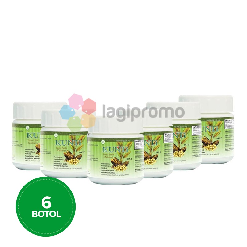 

Borobudur Herbal Kunti 100 Pil Antioksidan Obat Kanker Tumor 6 botol