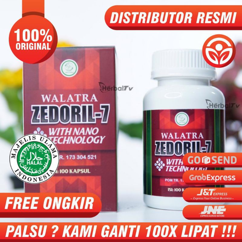 WALATRA ZEDORIL-7 100% ASLI ORIGINAL AMPUH