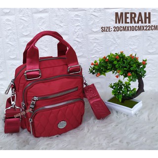 SLING BAG  WANITA IMPORT CHIBAO 3IN1 2057#