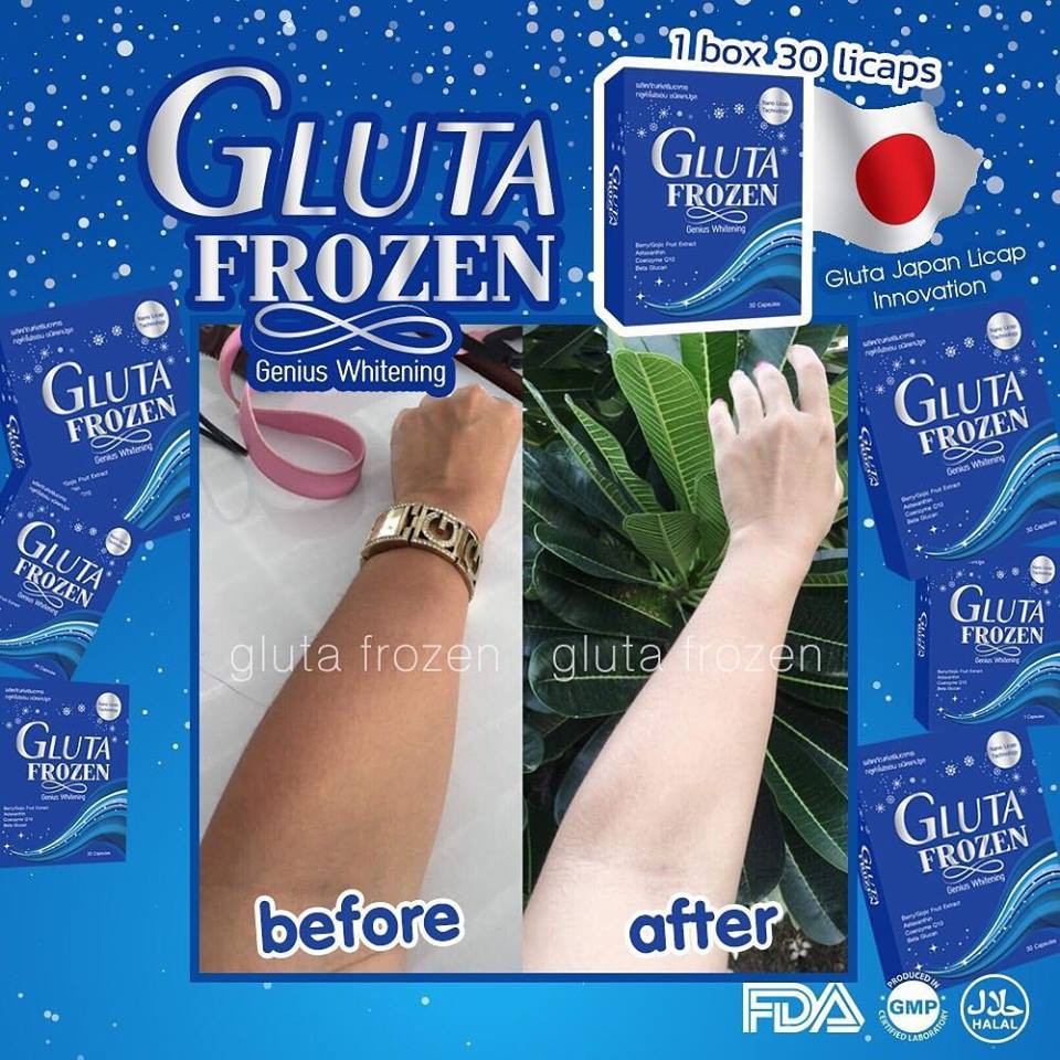 GLUTA FROZEN GENIUS WHITENING isi 30 Licaps PANCEA