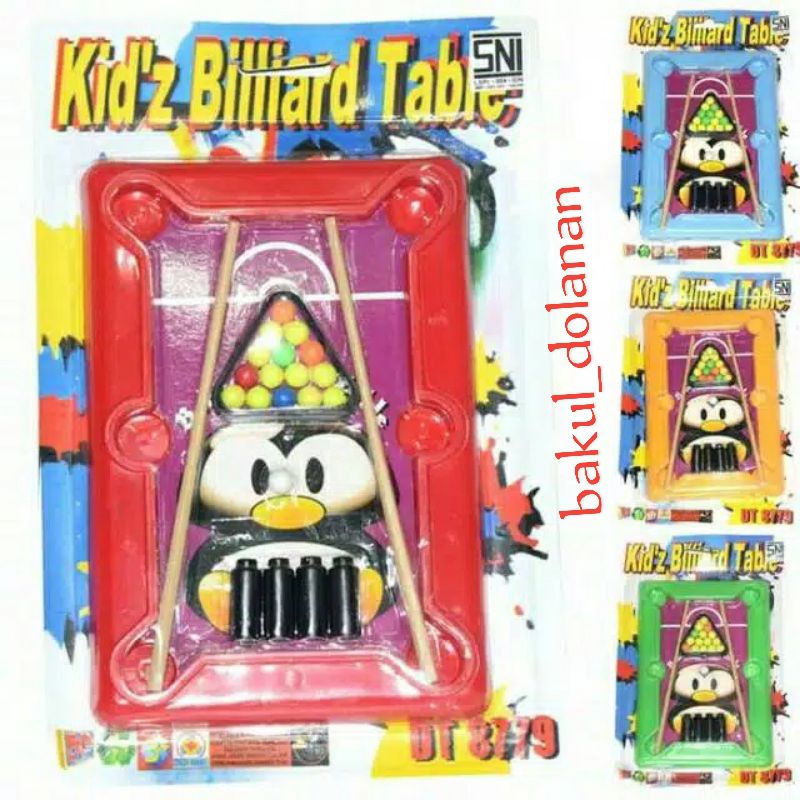 billiard mainan kecil