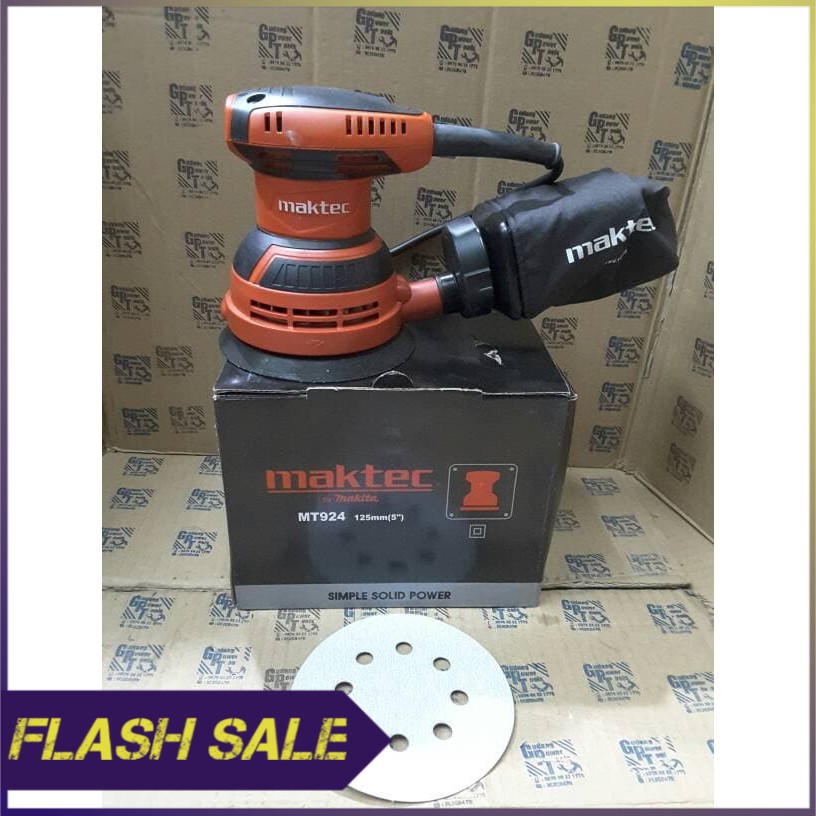 Mesin Amplas Orbital Sander Maktec MT924 MT 924