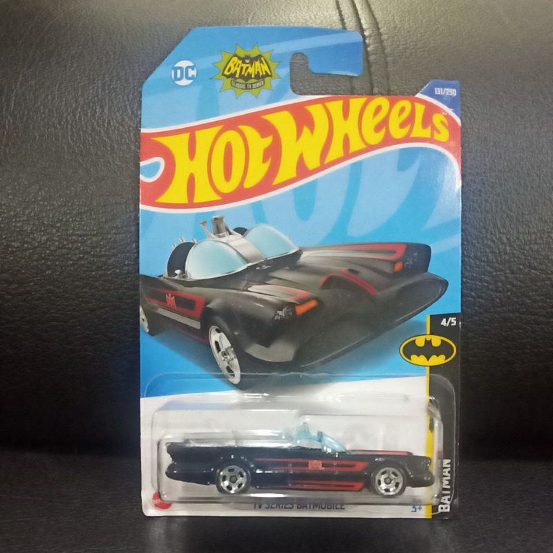 Tv Series Batmobile Hotwheels Batman Kaca Biru